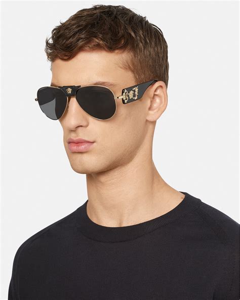 mens designer sunglasses versace|versace sunglasses men vintage.